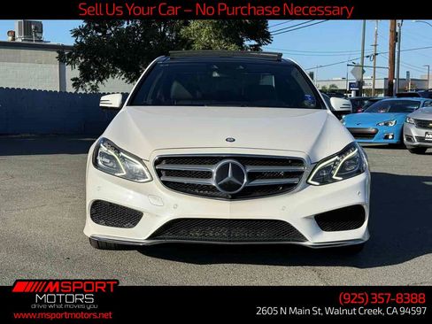 Used 2014 Mercedes-Benz E 550 4MATIC Sedan image 2