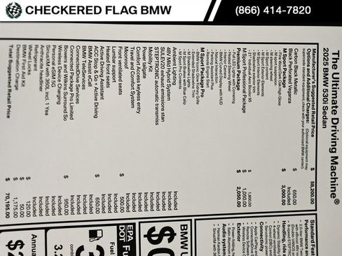Used 2025 BMW 530i w/ M Sport Package image 40
