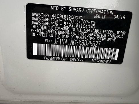 Used 2019 Subaru WRX Limited AWD/4WD image 28