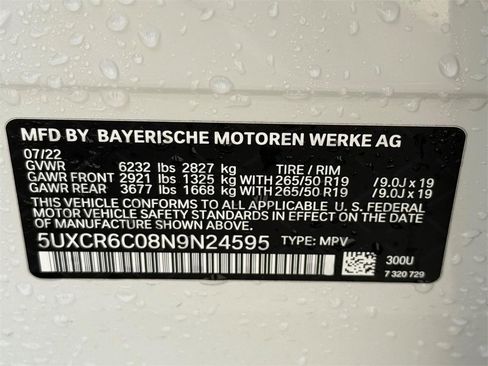 Certified 2022 BMW X5 xDrive40i w/ Premium Package image 25