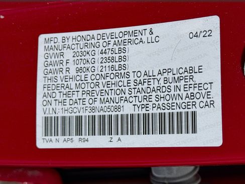 Used 2022 Honda Accord Sport image 29