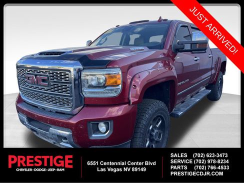 Used 2018 GMC Sierra 3500 Denali w/ Duramax Plus Package AWD/4WD image 1