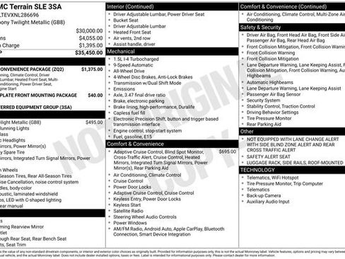 Used 2022 GMC Terrain SLE w/ Driver Convenience Package image 5