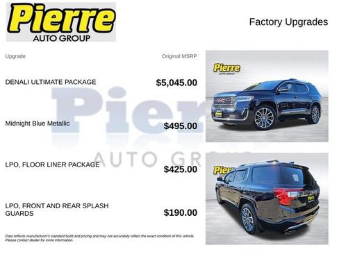Used 2022 GMC Acadia Denali w/ Denali Ultimate Package AWD/4WD image 14
