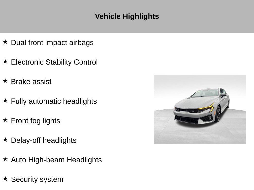Certified 2025 Kia K5 GT-Line AWD/4WD image 37