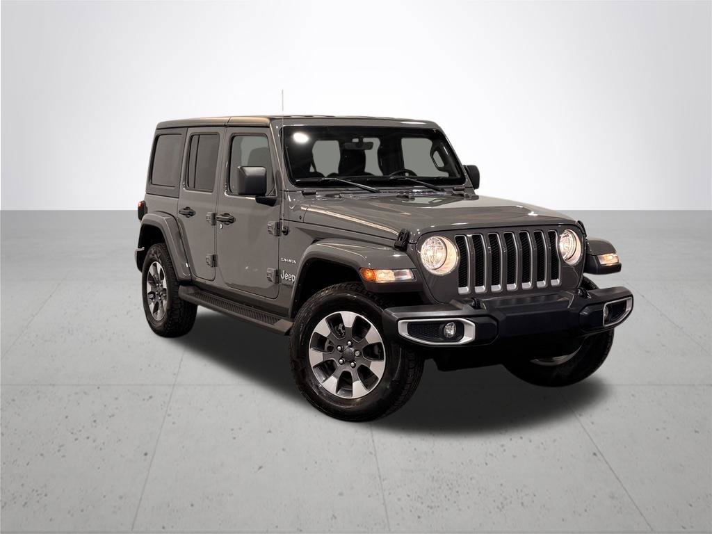 Used 2021 Jeep Wrangler Unlimited Sahara w/ Uconnect 4C Nav & Sound Group AWD/4WD image 7