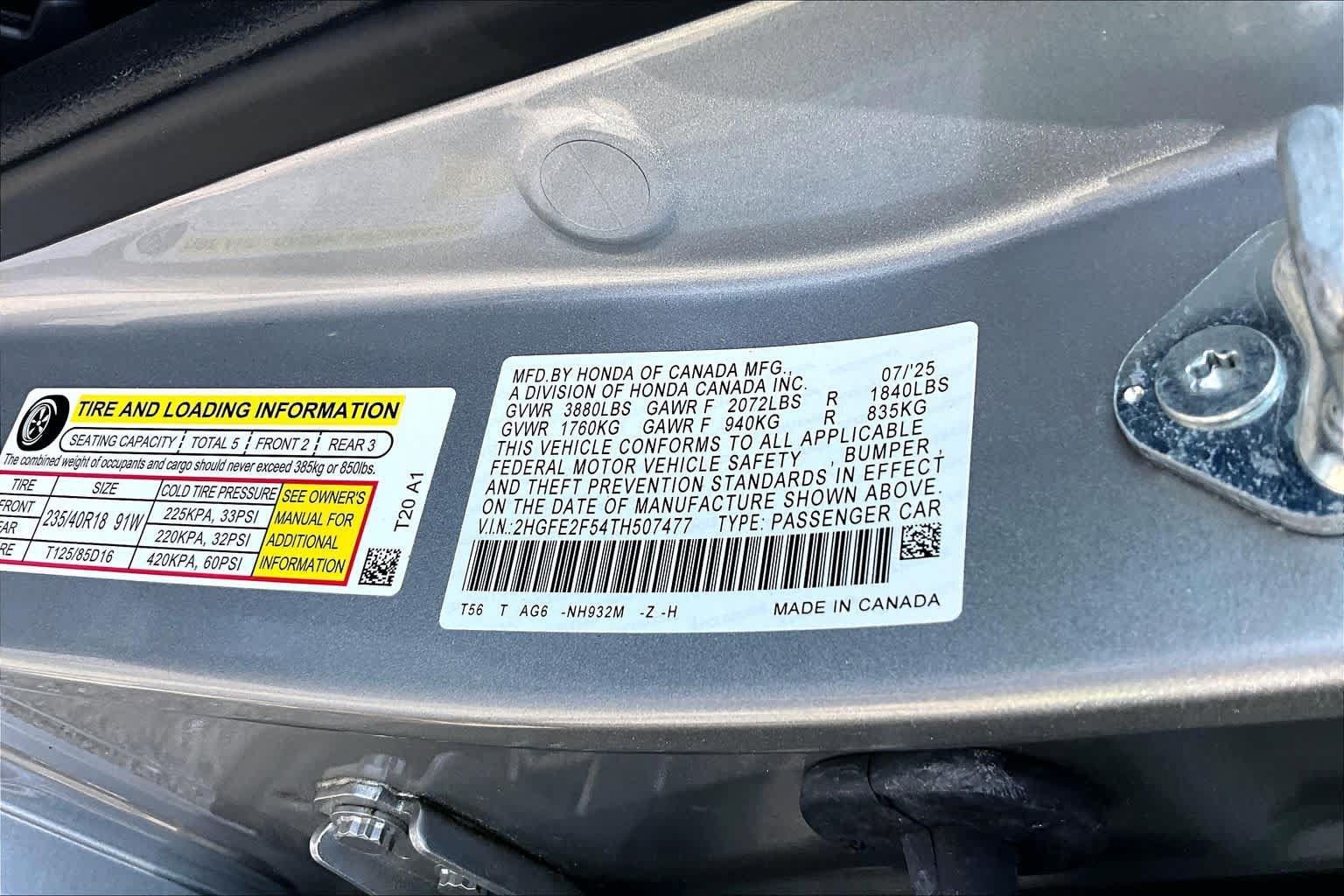 Used 2026 Honda Civic Sport image 32