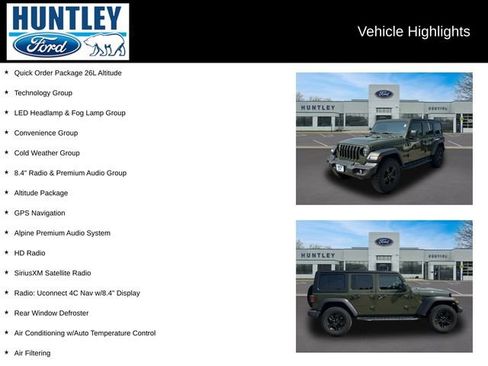 Used 2022 Jeep Wrangler Unlimited Sport AWD/4WD image 2