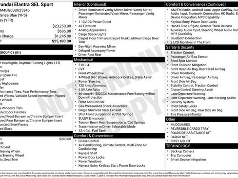 Used 2025 Hyundai Elantra Sport image 7