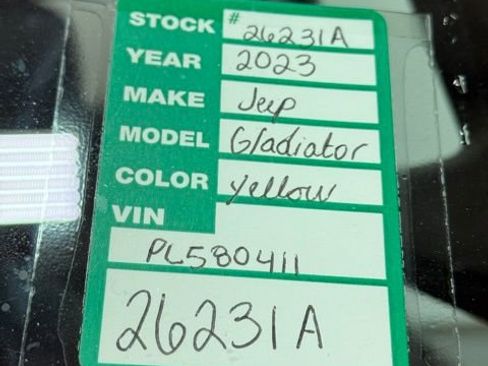 Used 2023 Jeep Gladiator Rubicon w/ LED Lighting Group image 24