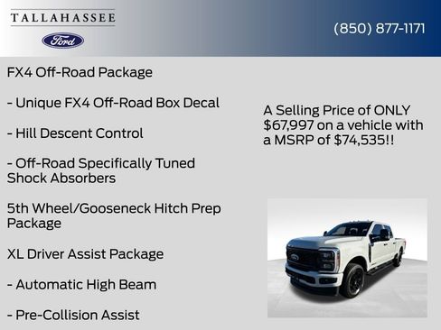 New 2026 Ford F250 XL w/ STX Appearance Package image 25