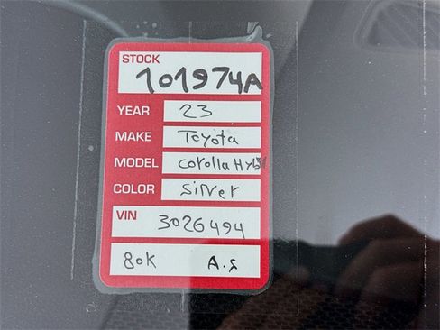 Certified 2023 Toyota Corolla SE w/ Carpet Mat Package (TMS) image 31