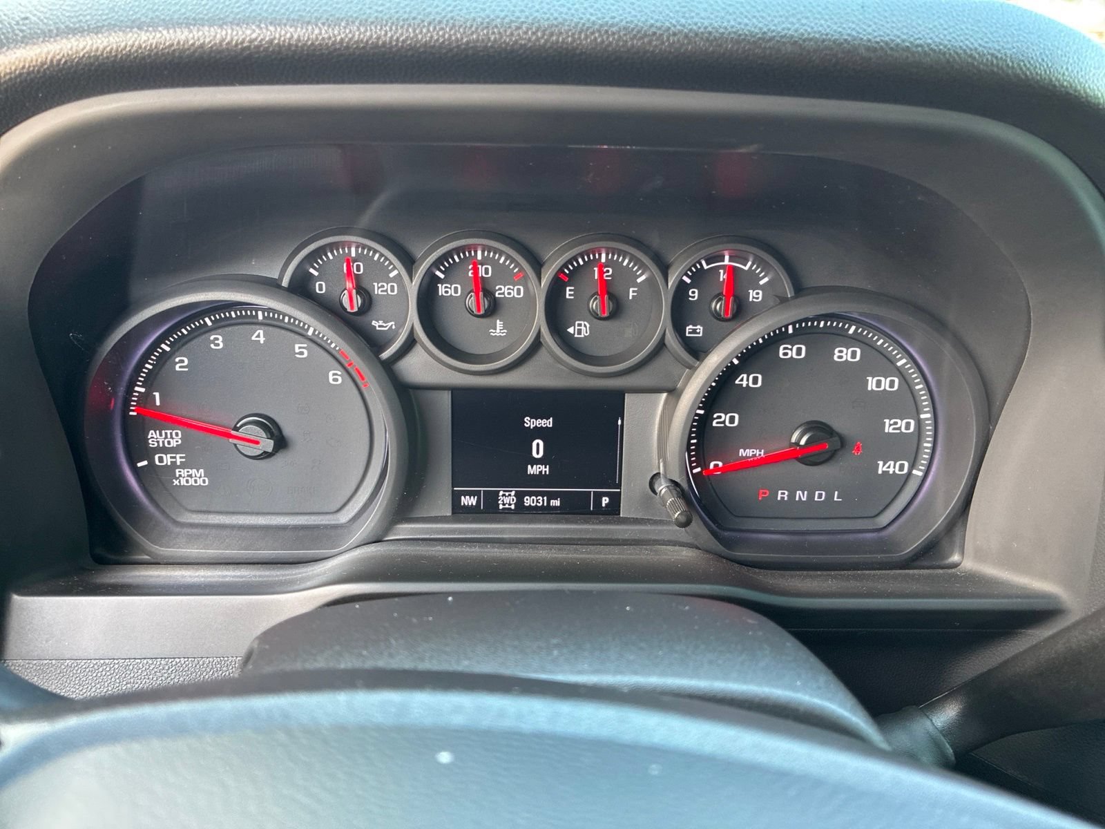 Used 2026 Chevrolet Silverado 1500 Custom Trail Boss AWD/4WD image 12