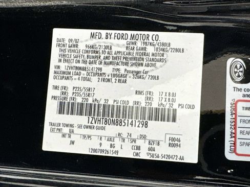 Used 2008 Ford Mustang Coupe RWD image 24