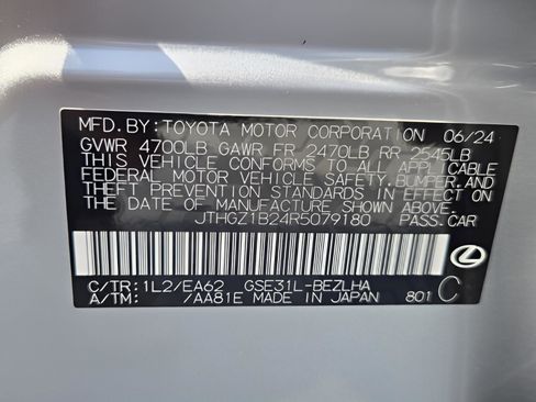Certified 2024 Lexus IS 350 F Sport w/ Memory Package RWD image 30