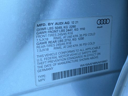 Used 2022 Audi A4 2.0T allroad Premium Plus w/ Premium Plus Package AWD/4WD image 30