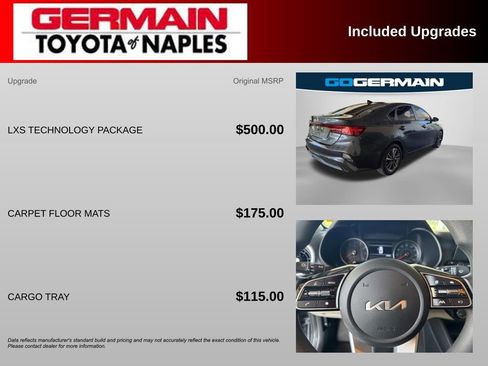 Used 2023 Kia Forte LXS w/ LXS Technology Package FWD image 5