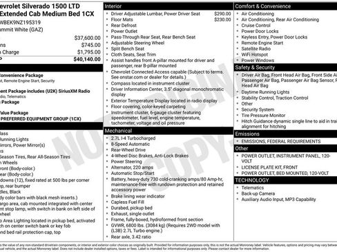 Used 2022 Chevrolet Silverado 1500 Custom image 31