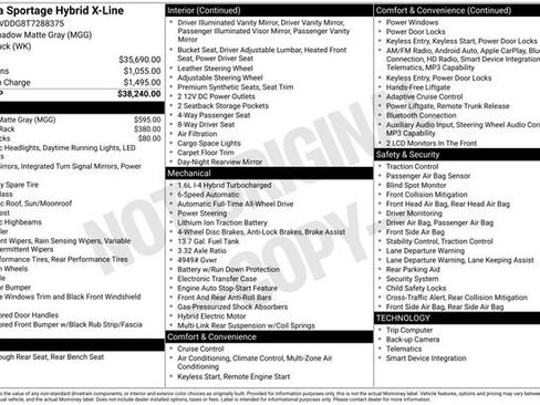 Certified 2026 Kia Sportage X-Line AWD/4WD image 10