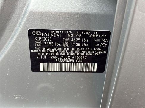 New 2026 Hyundai Sonata Blue FWD image 10