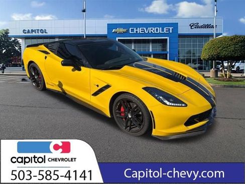 Used 2014 Chevrolet Corvette Stingray Coupe w/ 2LT Preferred Equipment Group RWD image 3