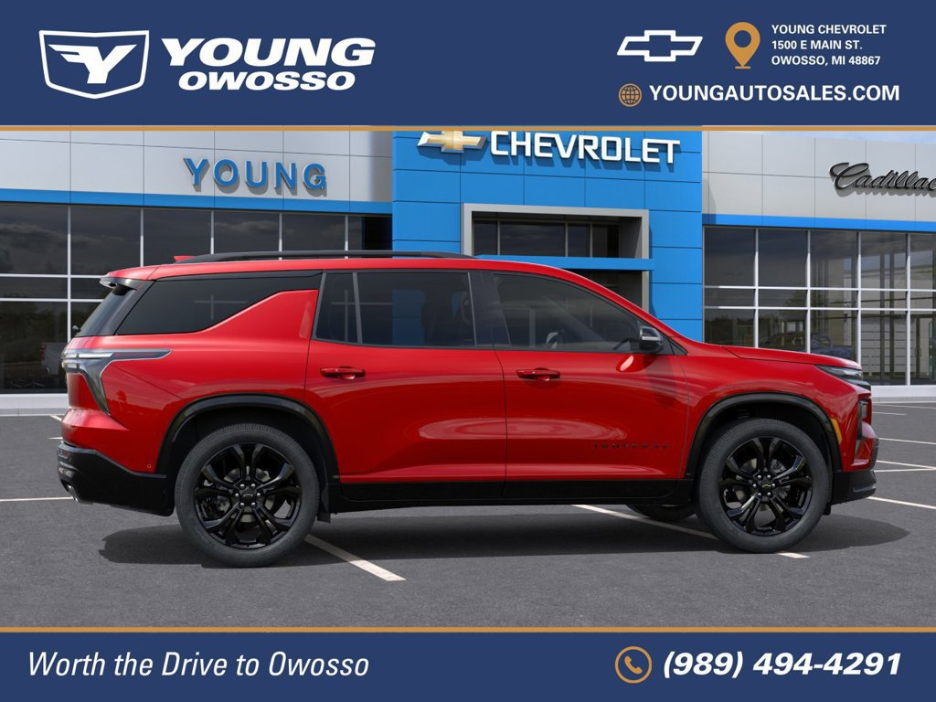 New 2027 Chevrolet Traverse RS w/ LPO, Floor Liner Package AWD/4WD image 5