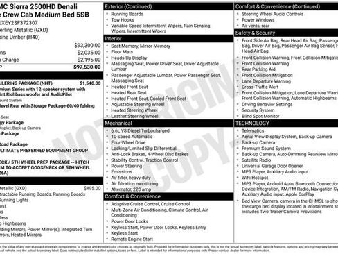 Used 2025 GMC Sierra 2500 Denali Ultimate w/ Max Trailering Package AWD/4WD image 14