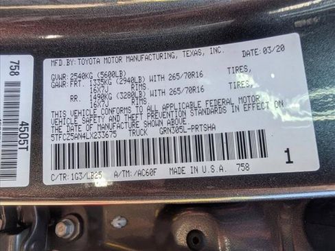 Used 2020 Toyota Tacoma TRD Pro AWD/4WD image 29