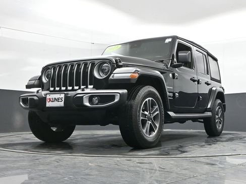 Used 2023 Jeep Wrangler Sahara w/ LED Lighting Group image 49