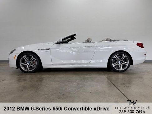 Used 2012 BMW 650i xDrive Convertible AWD/4WD image 8