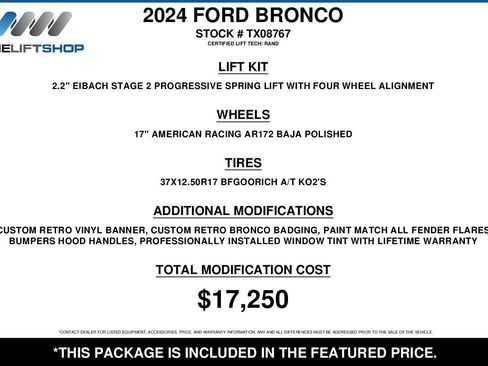Used 2024 Ford Bronco Heritage Edition image 2
