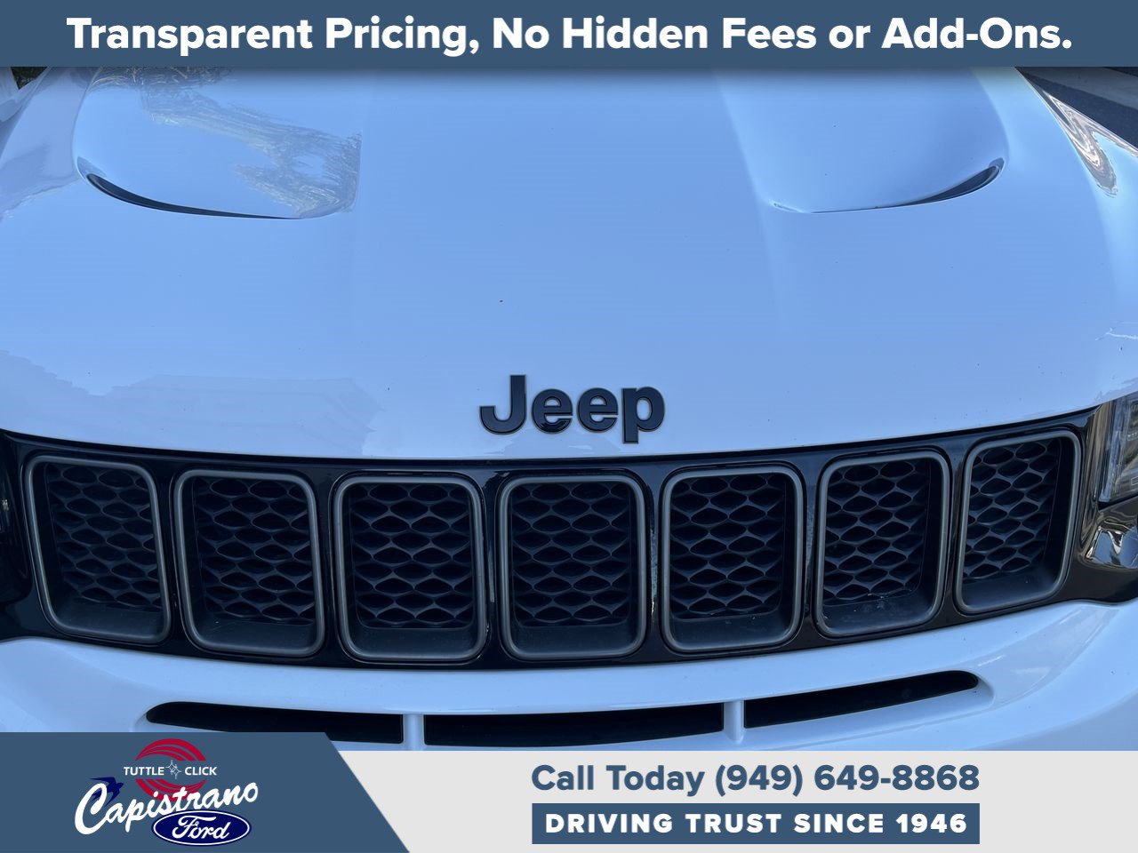 Used 2018 Jeep Grand Cherokee Trackhawk w/ Trailer Tow Group IV AWD/4WD image 14