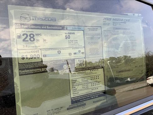 New 2025 MAZDA CX-5 AWD 2.5 S w/ Preferred Package image 20