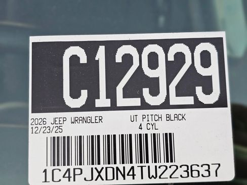 New 2026 Jeep Wrangler Unlimited Sport AWD/4WD image 11