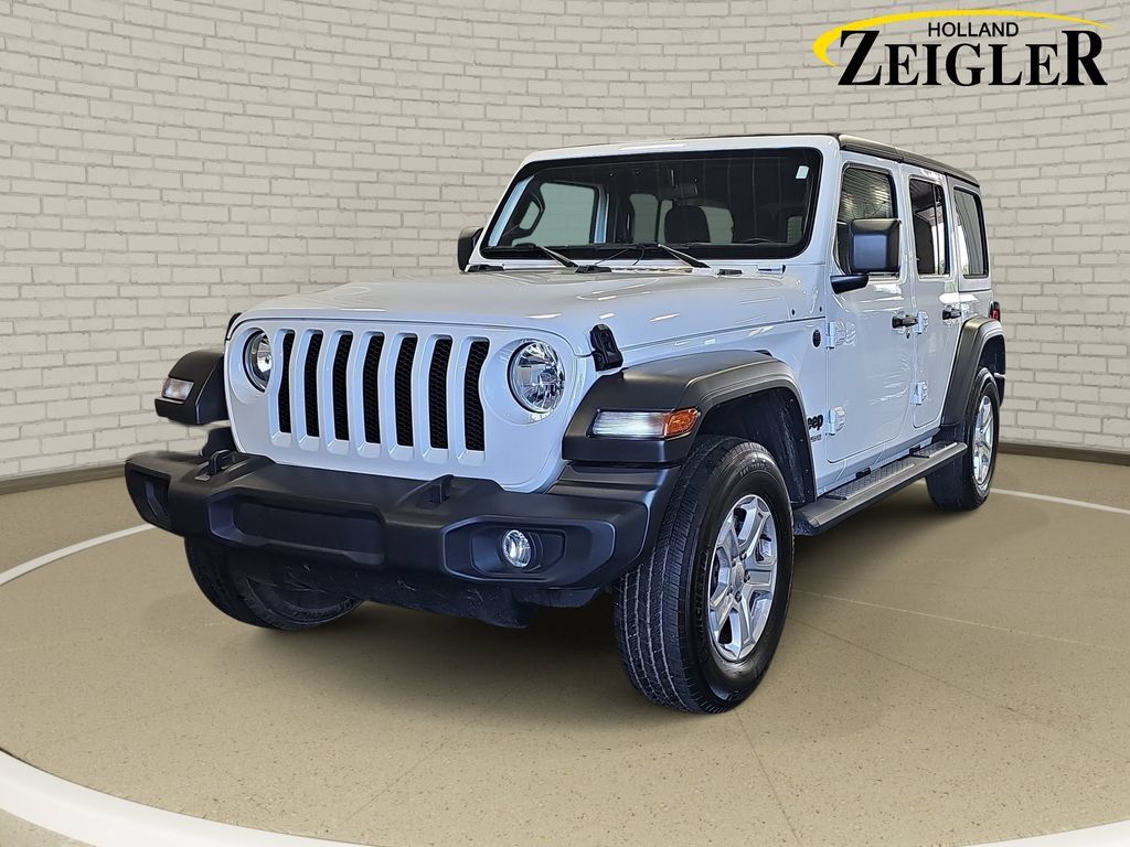Used 2022 Jeep Wrangler Unlimited Sport AWD/4WD image 1