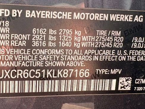 Used 2019 BMW X5 xDrive40i w/ Convenience Package image 43