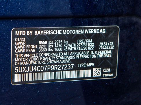 Used 2023 BMW X5 M50i w/ Executive Package image 36