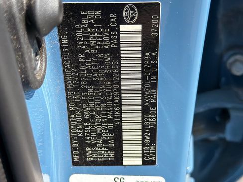 Used 2023 Toyota Camry XSE w/ Blackout Package (TMS) FWD image 27