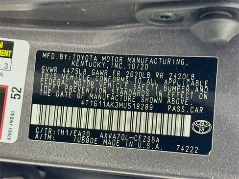 Used 2021 Toyota Camry SE image 29