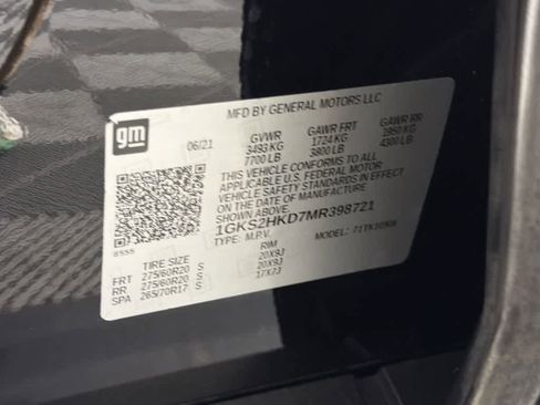 Used 2021 GMC Yukon XL AT4 w/ Rear Media and Nav Package image 38