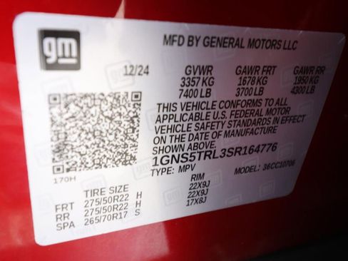 Used 2025 Chevrolet Tahoe High Country RWD image 26