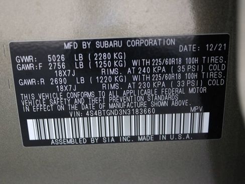 Used 2022 Subaru Outback Limited XT AWD/4WD image 32