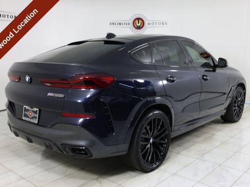 Used 2020 BMW X6 M50i w/ Executive Package AWD/4WD image 3
