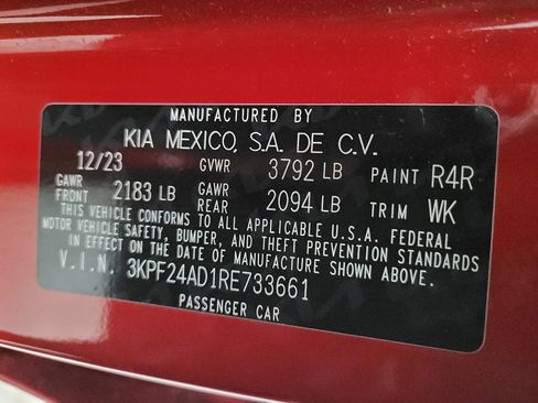 Used 2024 Kia Forte LXS image 33