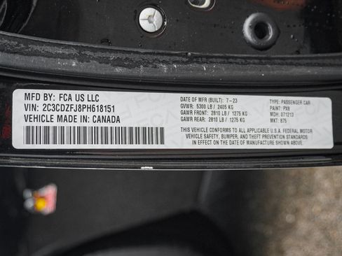 Used 2023 Dodge Challenger R/T Scat Pack w/ Plus Package RWD image 36