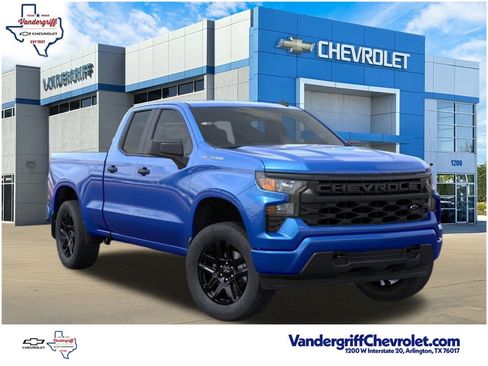 New 2026 Chevrolet Silverado 1500 Custom w/ LPO, Dark Essentials Package image 1