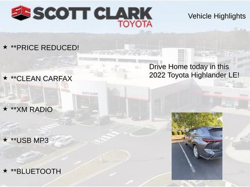 Used 2022 Toyota Highlander LE FWD image 9