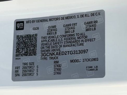 New 2026 Chevrolet Silverado 1500 W/T AWD/4WD image 20