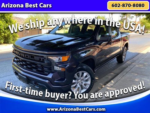 Used 2023 Chevrolet Silverado 1500 Custom RWD image 1