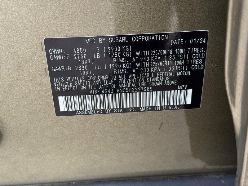 Used 2024 Subaru Outback Limited AWD/4WD image 31